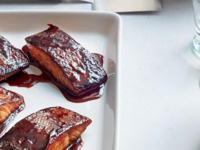 Tasty Teriyaki Salmon Appetizer