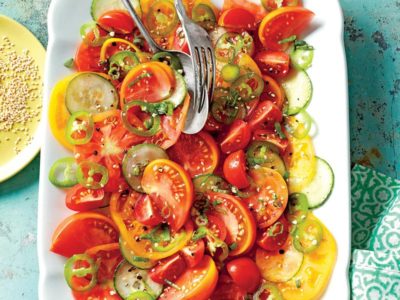 Delicious and refreshing summer salad